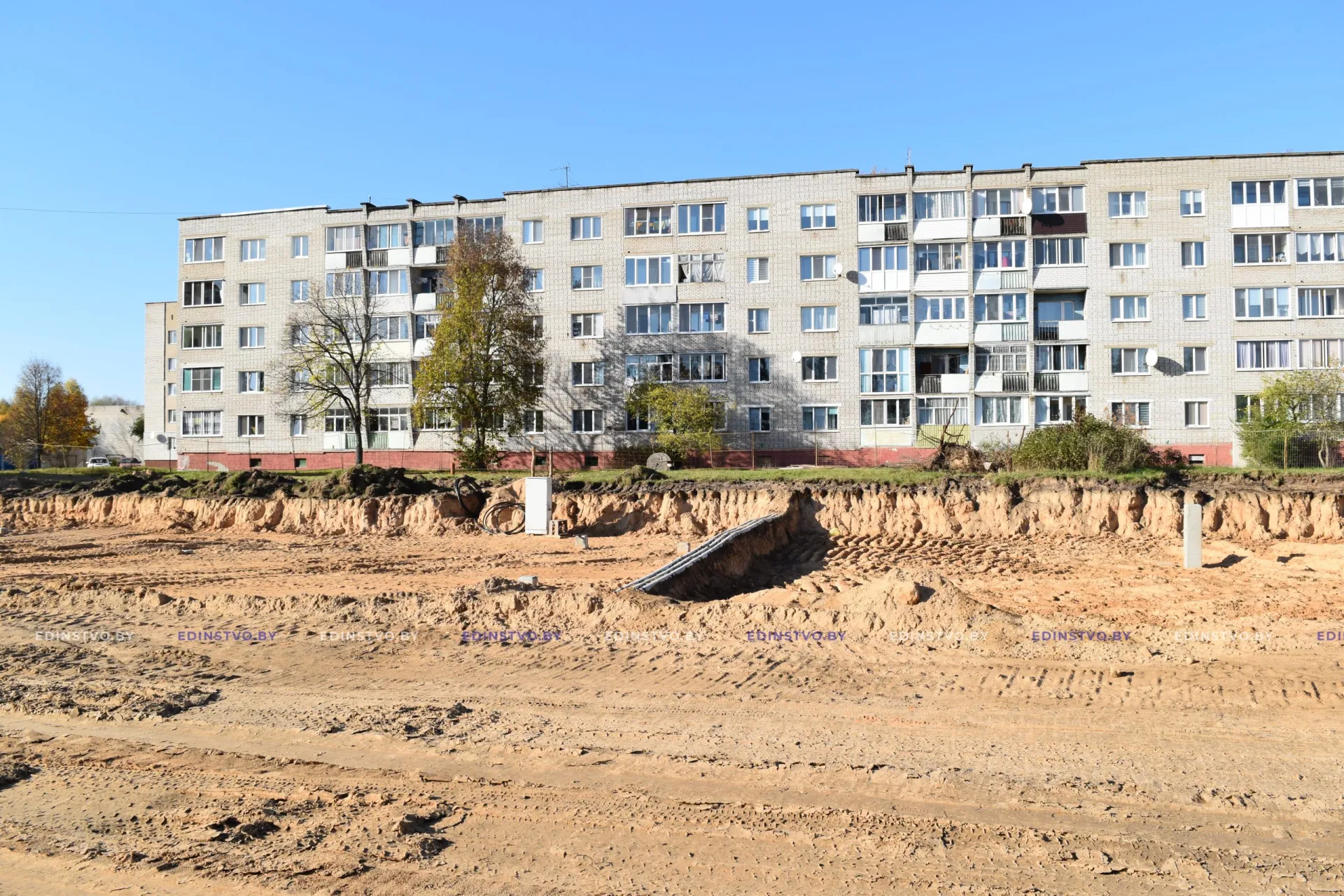 В Борисове начали строить пятиэтажку со сорока арендными квартирами